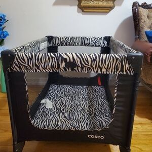 Cosco Zebra Print Playpen